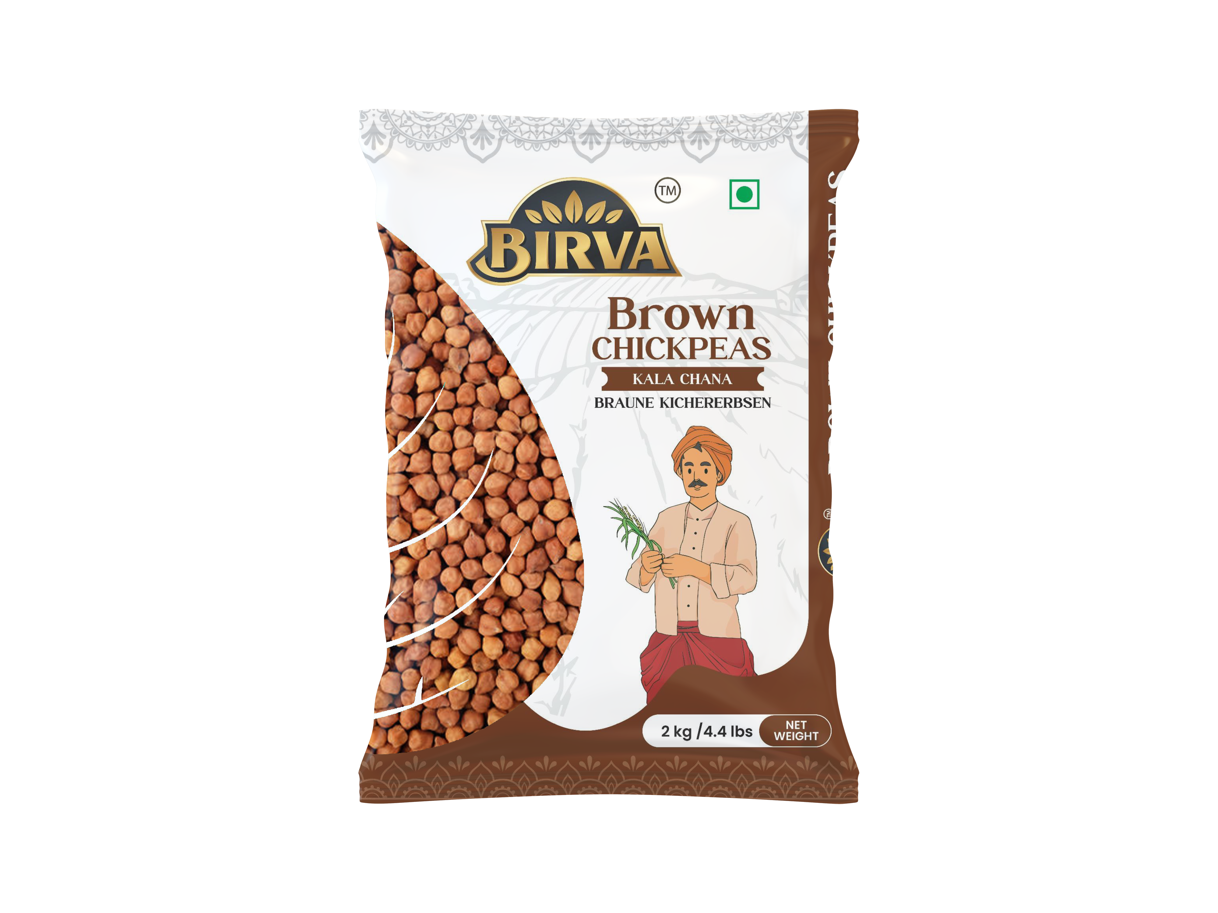 brown chickpeas